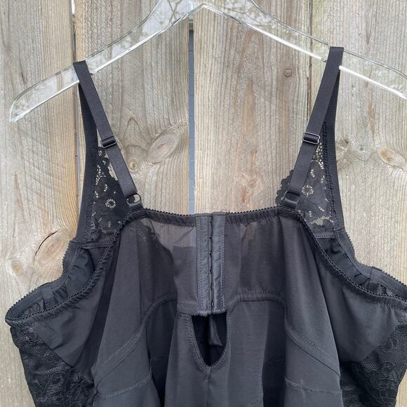 Torrid Mesh Lace Underwire V-Neck Thong Bodysuit Womens Black Plus Size 4X NWT - Picture 5 of 9
